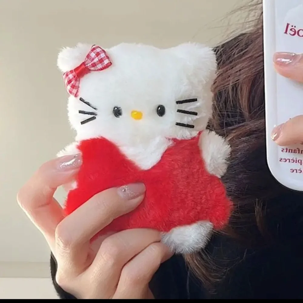 Hello Kitty Plush Airpods Case For Airpods 1 2 3 Generation